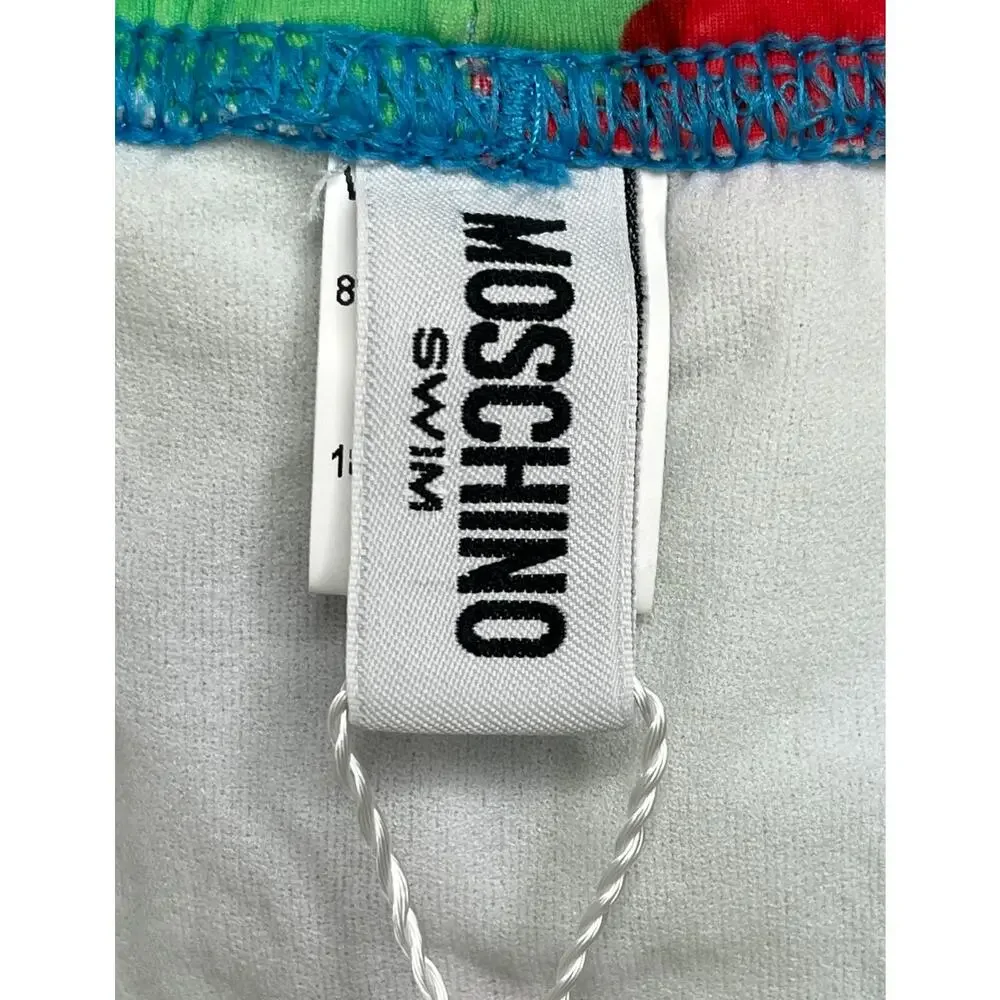 4-96 MOSCHINO Men's NWT Swim Brief Trunks Camoflauge S/US30/EU46